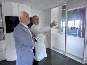 Échange ce jour avec le directeur général de Valeo Étaples, Benoît Huet. Unefierté de compter su…