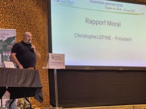 À Hesdin-la-Forêt, pour l’Assemblée Générale du Conservatoire d’espaces naturelsdes Hauts-de-Franc…