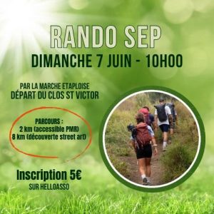 Ce dimanche 7 juin, rendez-vous à Etaples-sur-mer pour la Rando SEP, une marchesolidaire organisée…